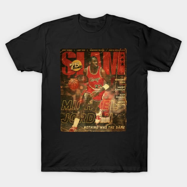 NOTHING WAS THE GAME T-Shirt by Basket@Cover